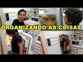 VLOG DE COMO EU ORGANIZEI A GELADEIRA (COM BASTIDORES)