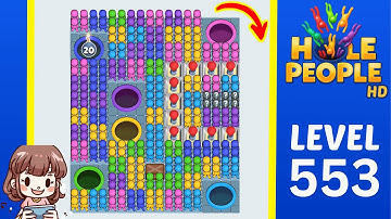 Hole People Level 553 Solution Walkthrough