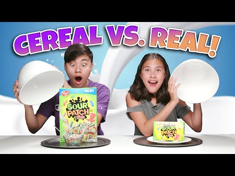 CEREAL VS REAL CHALLENGE Eating The World S Most Sour Breakfast Cereal