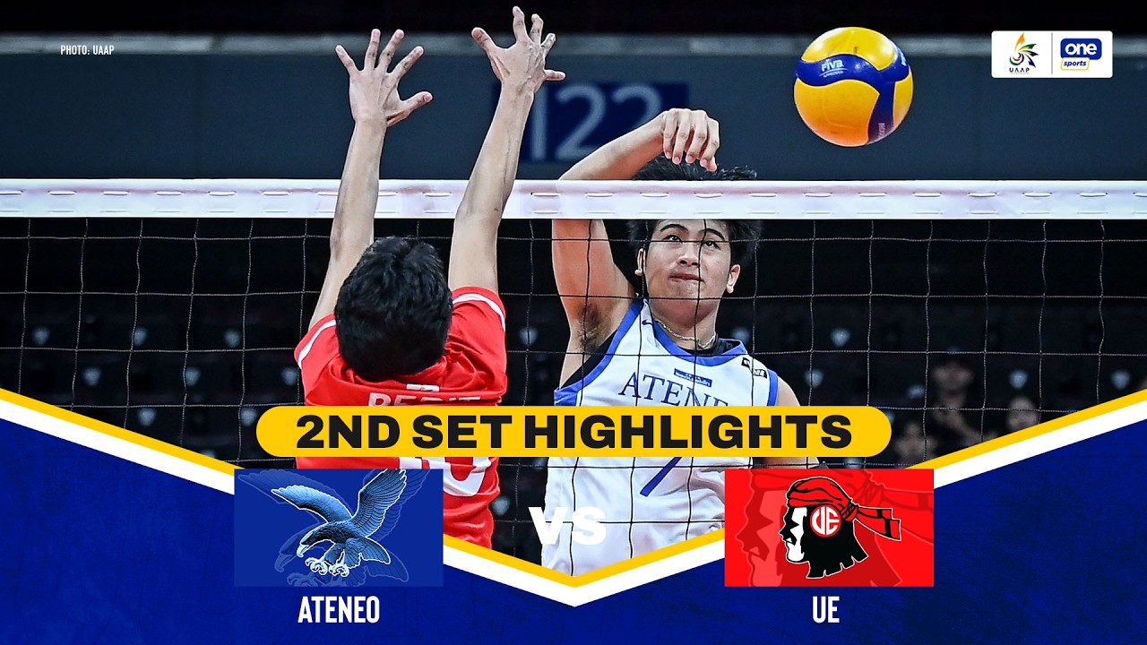 ATENEO vs UE | SET 2 HIGHLIGHTS | UAAP SEASON 88 MEN’S VOLLEYBALL | MAR ...