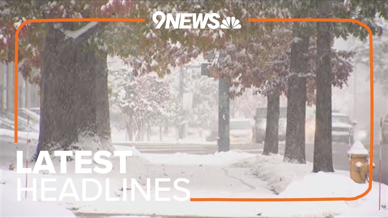 Latest headlines | Snow continues to pile up around Colorado - YouTube