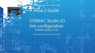 How to configure IO Link on SYSMAC studio
