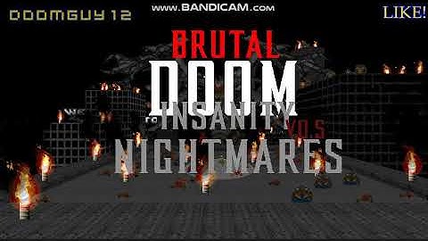 Brutal Doom | insanity nightmares v20 | plutonia experiment | brutalidad 100%