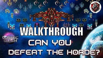 Cosmic Clash NFT Game | How To Defeat The Horde For Beginners | Wax Blockchain