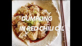 RED OIL DUMPLING | Ready in 10 Mins