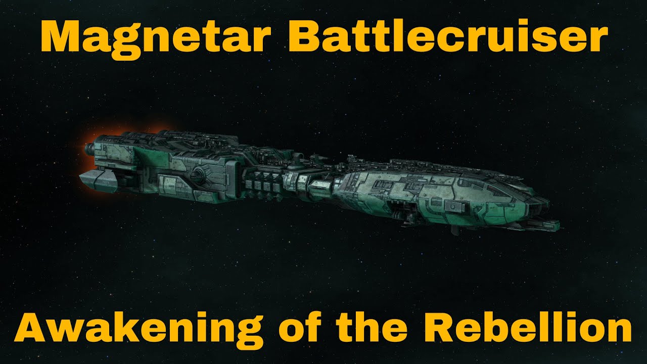 Magnetar Battlecruiser Ship Showcase AOTR 2.10.3 - YouTube