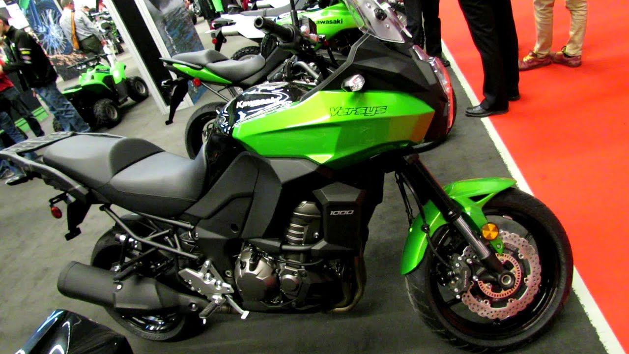 2014 Kawasaki Versys 1000 ABS Walkaround - 2014 Montreal Motorcycle Show -  YouTube