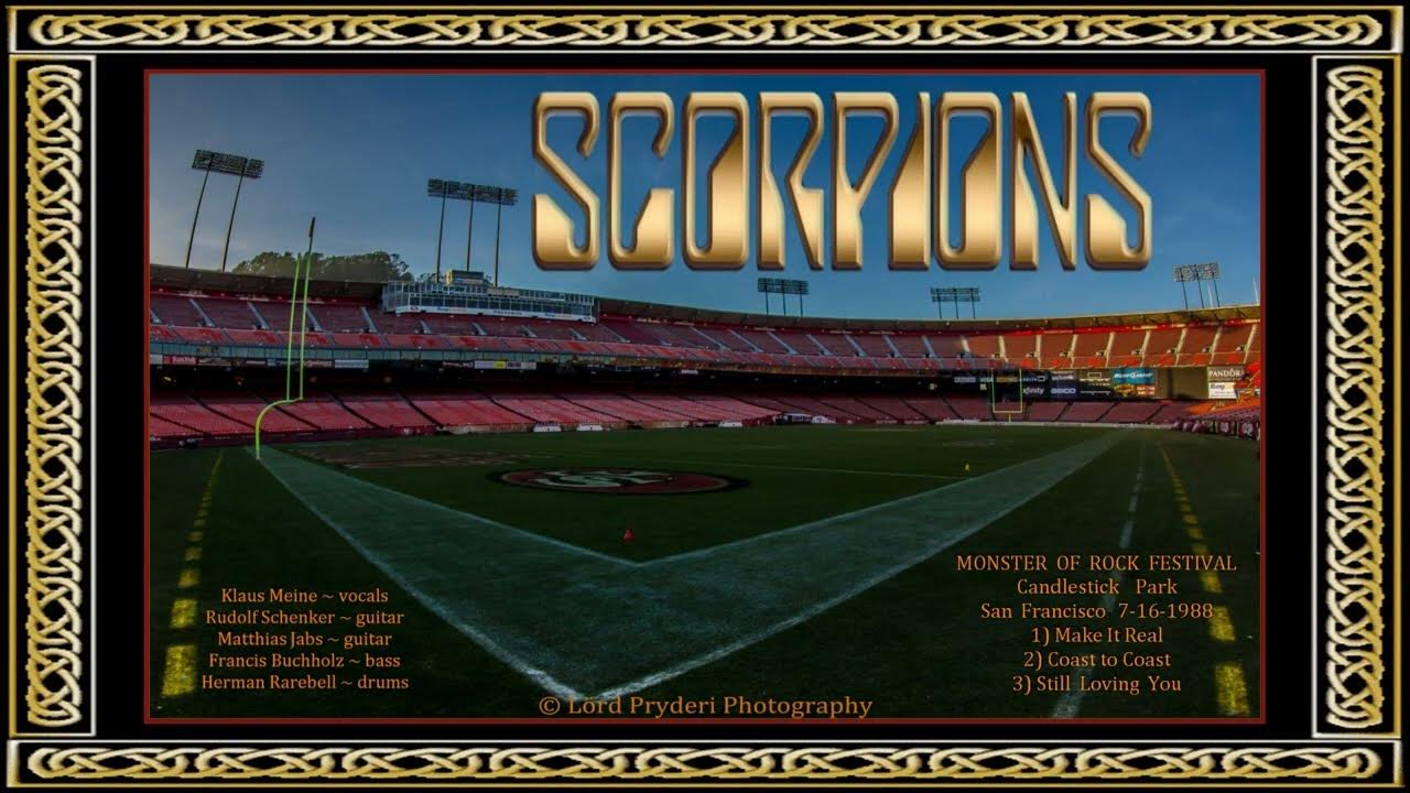 Scorpions Monsters of Rock Festival, Candlestick Park,San Francisco 7