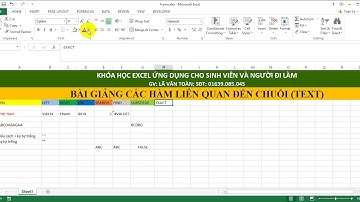 Bài 4.9: Excel - Hàm EXACT