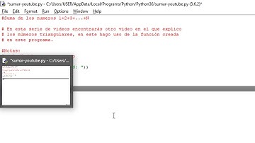 Suma de los números: 1 + 2 + 3 + ... + N