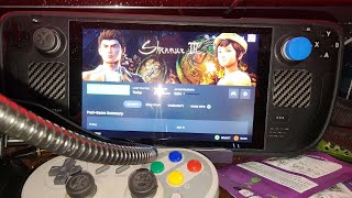 Using 2 Steam Decks to do this Live Stream.