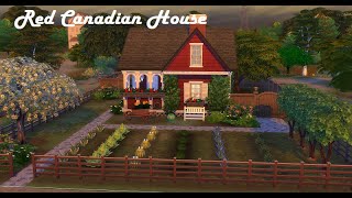 #38 Red Canadian House