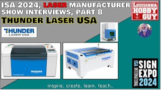 ISA 2024 Interviews, Part 8, Thunder Laser USA