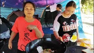 Part 3 Camping || Waking up in the morning and being given the task of cooking fried noodles for ...