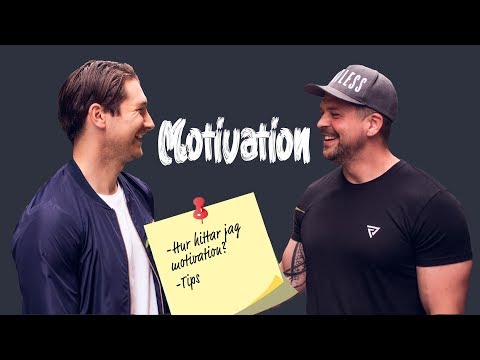 Video: Hur Man Hittar Motivation