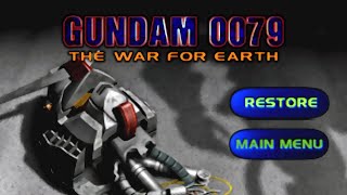 PS1「ゲームオーバー集」Gundam 0079 The War for Earth