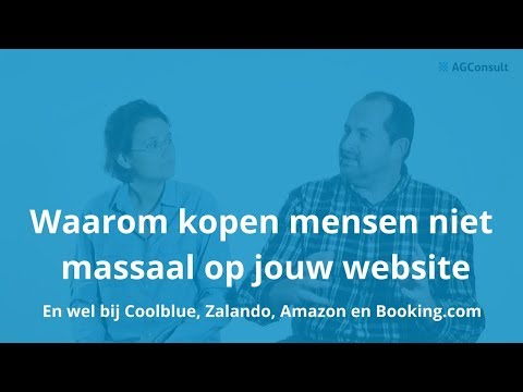 #1 Waarom mensen niet massaal kopen op jouw website en wel bij Amazon, Zalando, Bol.com en Coolblue