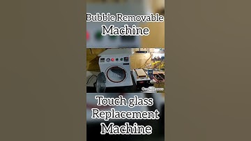 bubble Removable machine touch glass Replacement geetu phones 📱✅