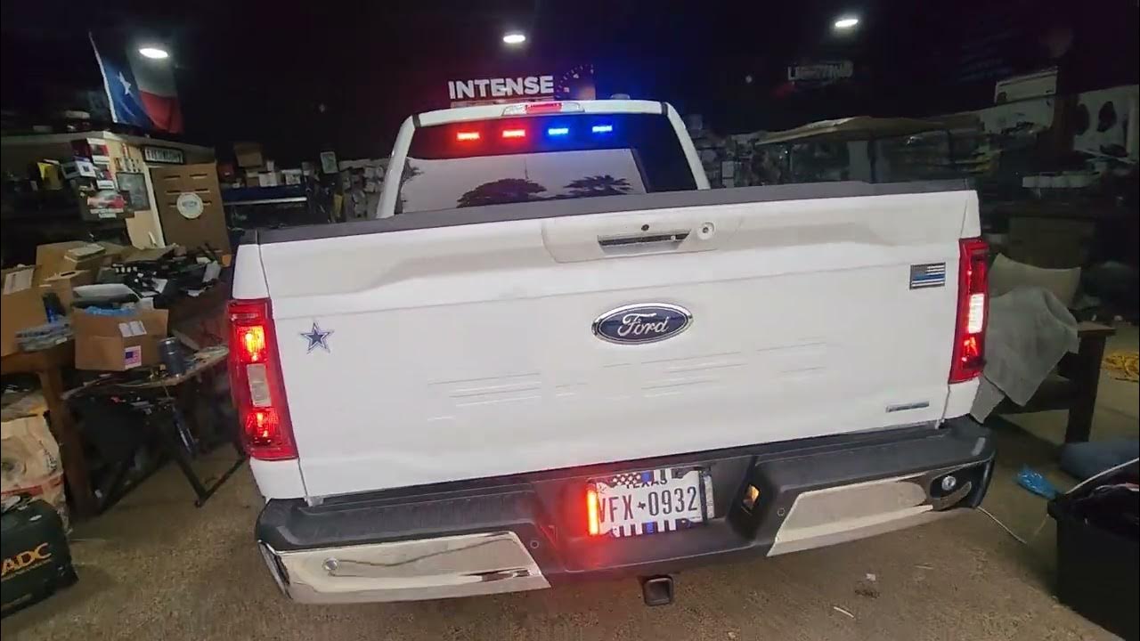ILMODS 2024 FORD F150 with Feniex Industries Emergency Lights Fusion