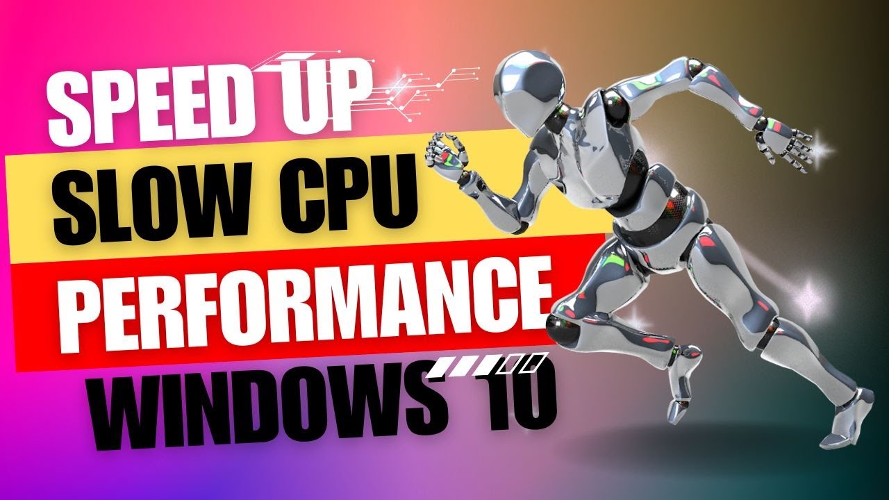 How to Speed up Windows 10 Cpu Performance Fix Slow issues - YouTube