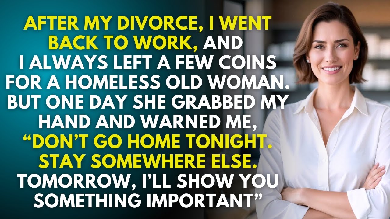 После развода я вернулся на работу и каждый день проходил мимо голодной старушки. Но...