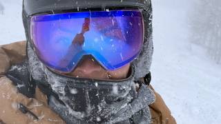 Deer Valley Storm Skiing ⛷️❄️ Solo Ski Vlog Part 1