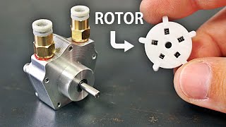 Making a Miniature 5 Vane Air Motor