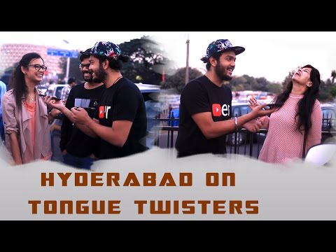 Hyderabad on Tongue Twisters || Namaste Yo!