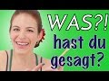 Funny Things I Say in German (VIDEO AUF DEUTSCH!)