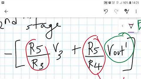 Linear equation implementation using Opamp
