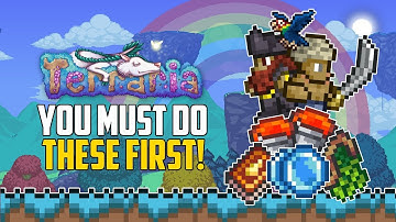 Do THIS straight away in Hardmode! Terraria Top 5 | PC | Console | Mobile