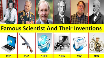 Famous Scientists and their inventions | part 2