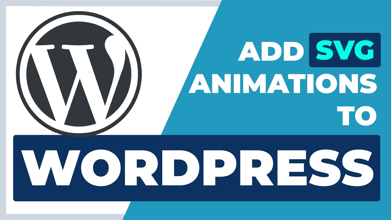 How to Add SVG Animation to WordPress