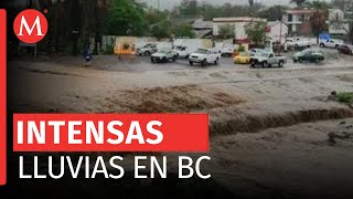 ¿Qué afectaciones han dejado las intensas lluvias en Tijuana, Baja California?