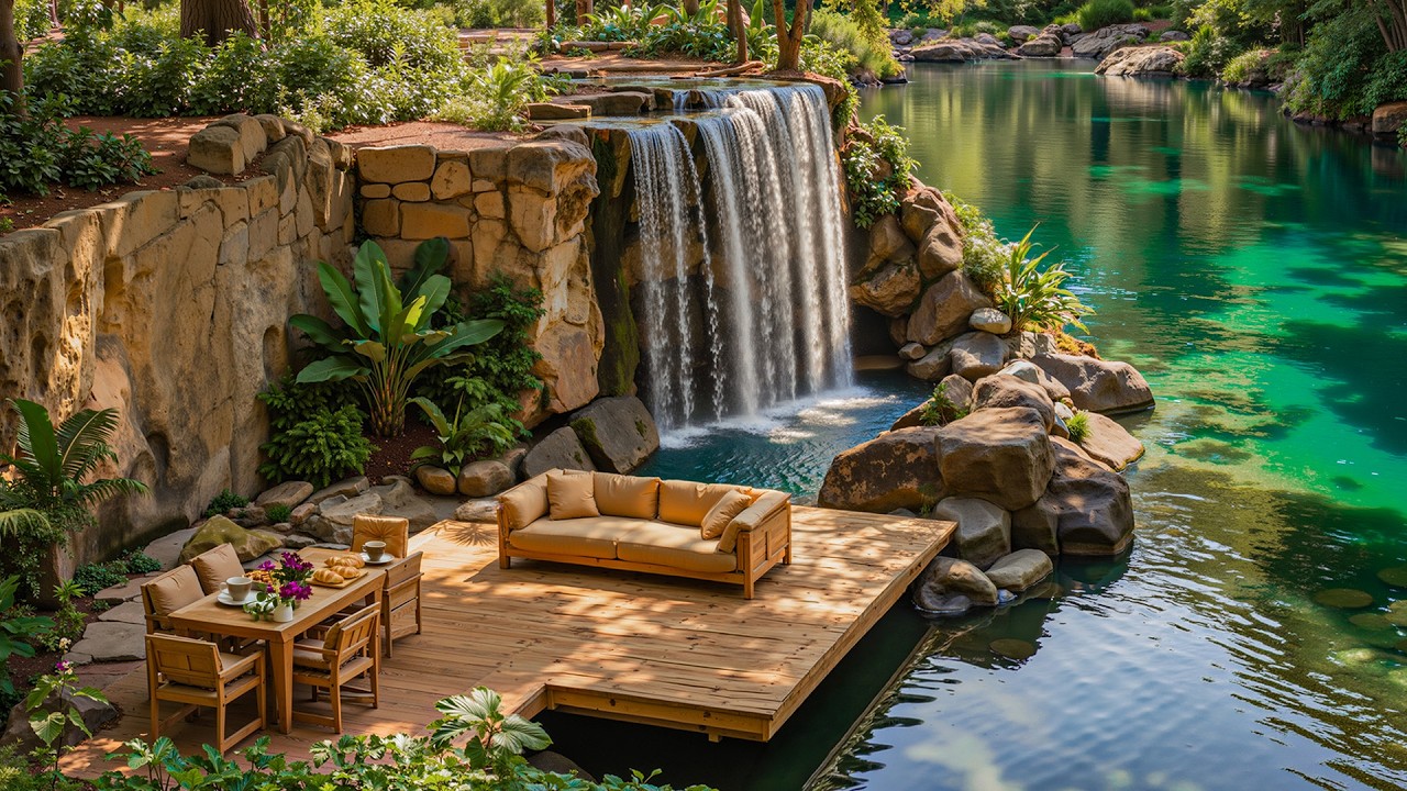 Tranquil Forest Jazz Ambience 🌿 Smooth Jazz & Relaxing Morning Ambience for Peace & Focus, Relax