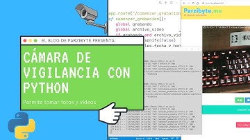 Cámara de vigilancia web con Flask y Python