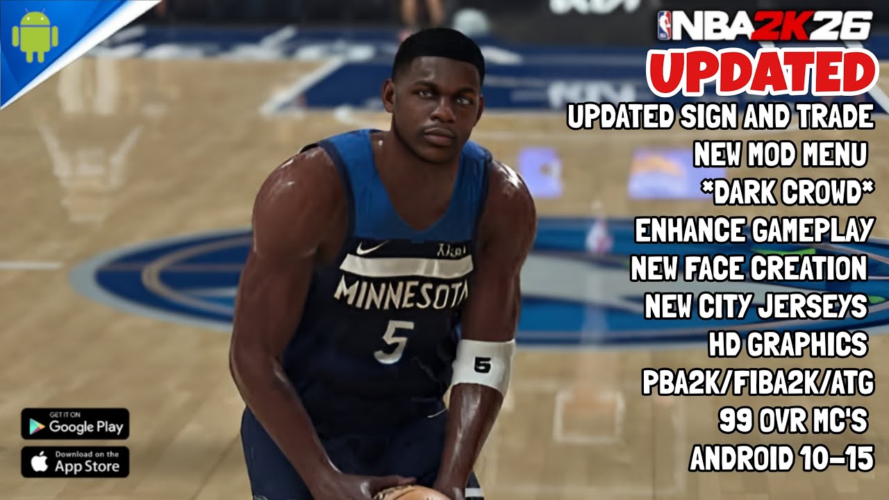 UPDATED NBA2K20-2K26 | UPDATED SIGN AND TRADE | DARK CROWD | NEW FACE CREATION |