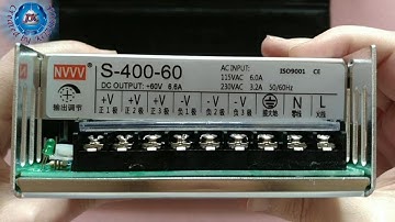 RD6006-RD6006-W LED Switching Power Supply S-400W (60V-6,6A) from Banggood.com