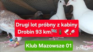 2nd trial flight, Drobin 93 km🕊🚦🏁 08/13/2026