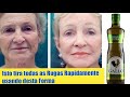 ISTO TIRA TODAS AS RUGAS RAPIDAMENTE,USANDO DESTA FORMA