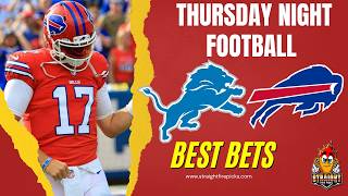 Lions vs Bills Best Bets! Player Prop and Game Picks for NFL Week 2 Thursday Night Football!