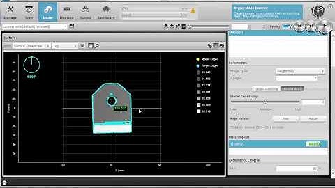 Gocator 3D smart sensor program:  part matching