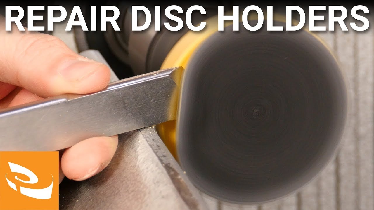 Repairing Sanding Disc Holders (Woodturning Howto) YouTube