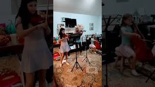 Falling in Love❤️! Wedding practice! #love #music #wedding #weddingmusic #violin #cello