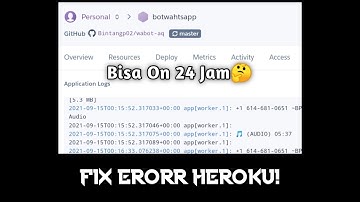 Cara Deploy On Heroku |Fast Respon😱 | Free Script no enc🤫 | New Fitur 👻