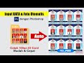 Cara Otomatis Input Data dan Foto ID Card - Auto Create Photoshop