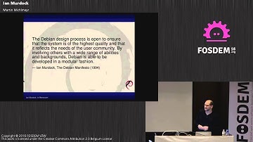 FOSDEM 2016 - Janson - N Murdock