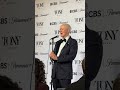 John Lithgow wins the Tony Award for Actor in a Leading Role in a Play for Giant