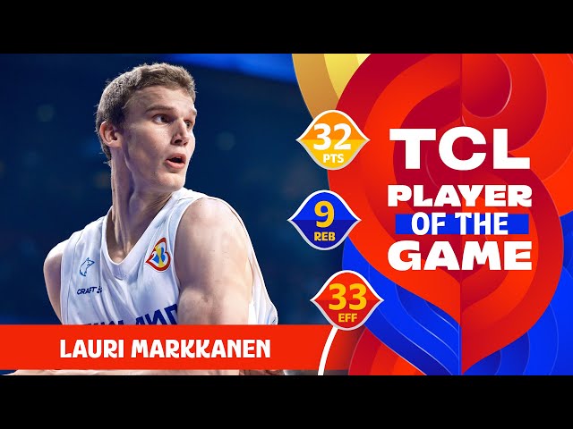 Lauri MARKKANEN (FIN)'s profile - FIBA Basketball World Cup 2023