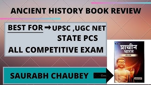 History best book.upsc ,ugc net,all competitive exam.written by saurabh chaubey sir.